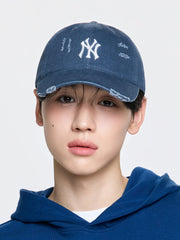 DAMAGE WASHING UNSTRUCTURED BALL CAP