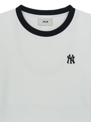 Women's Basic Small Logo Ringer T-shirts