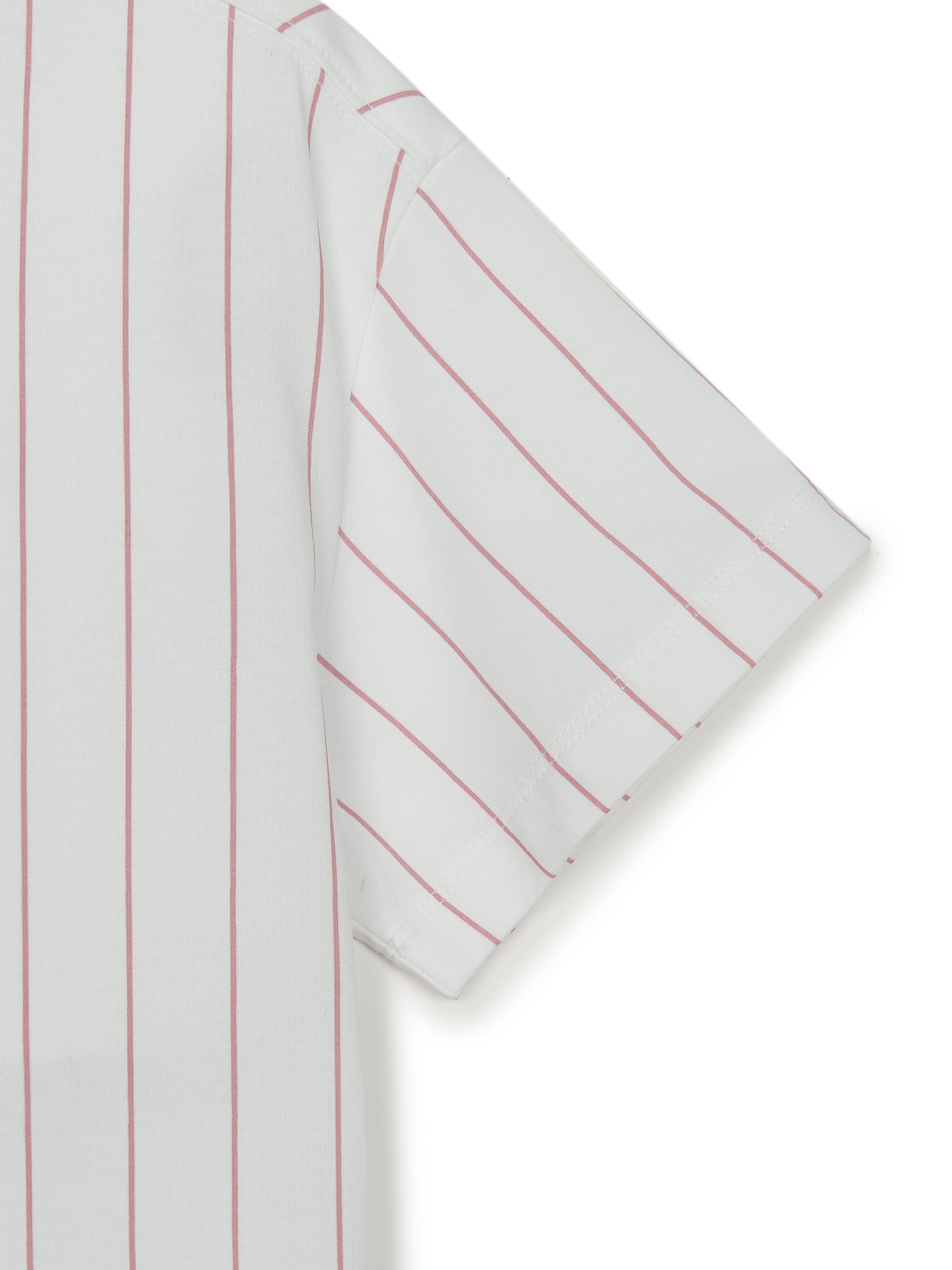 Varsity Girl's Striped T-shirt Set
