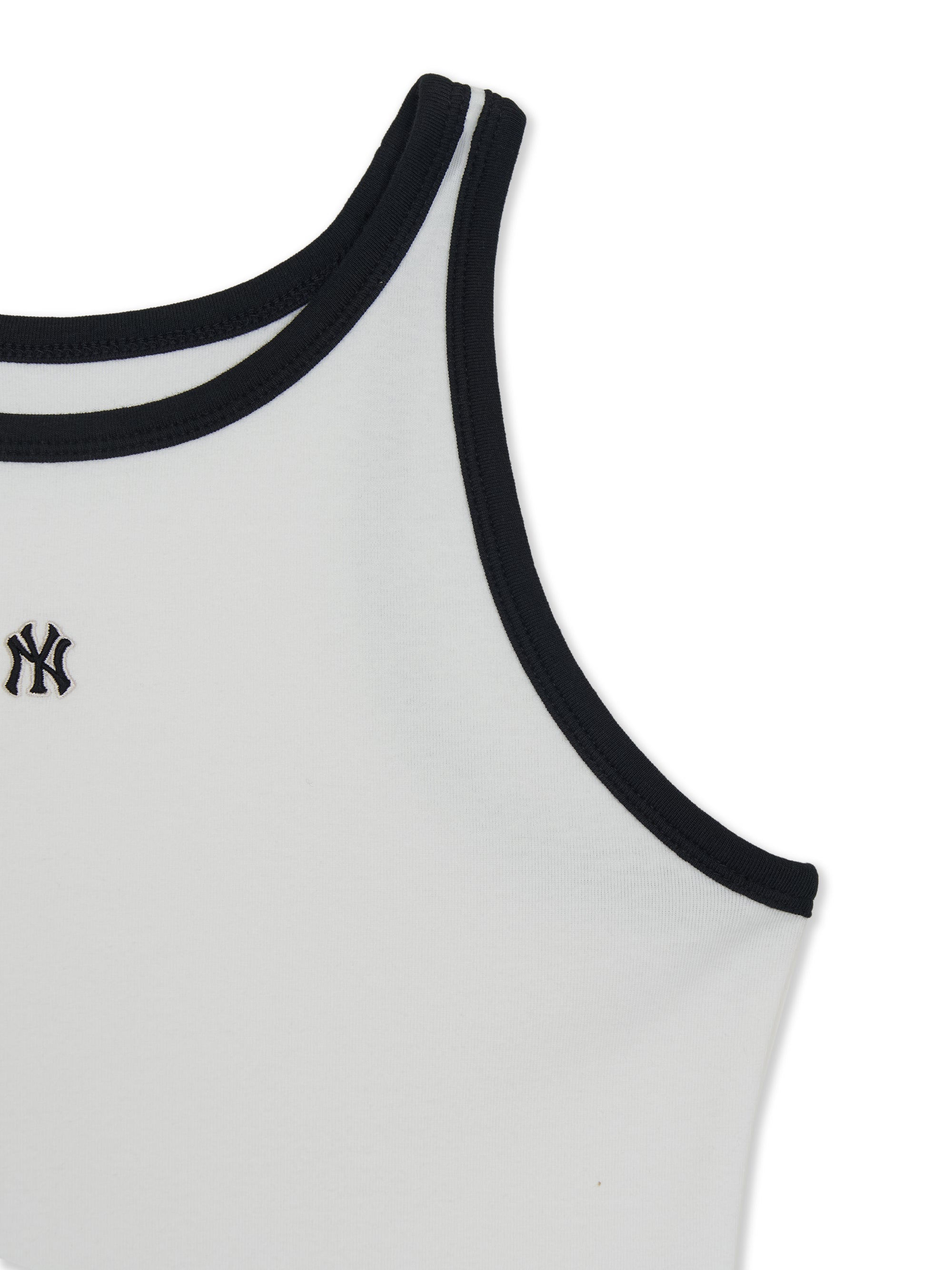 Women's Basic Ringer Ribbed Sleeveless Ops