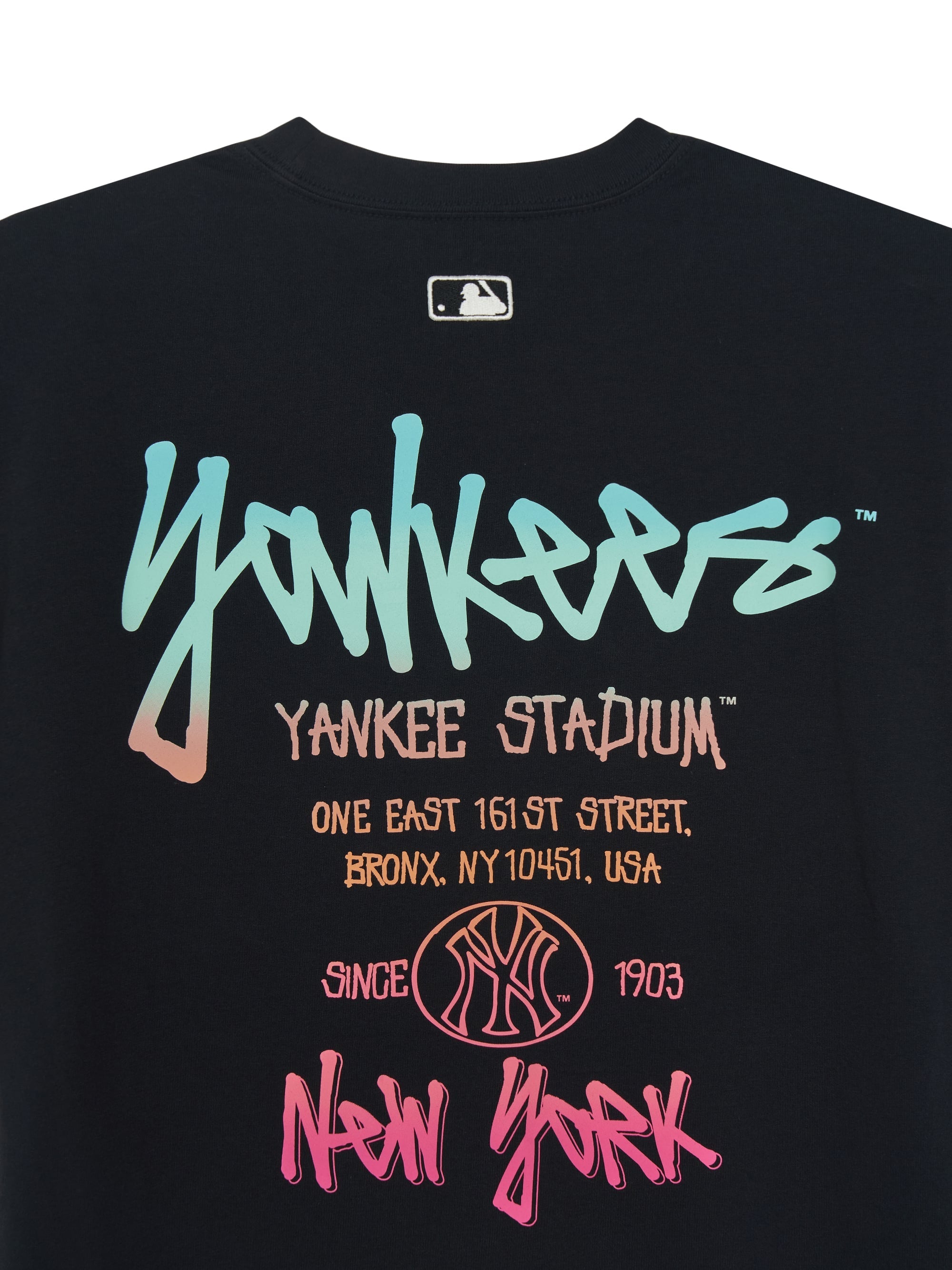 Basic Street Color Lettering Over Fit T-shirt