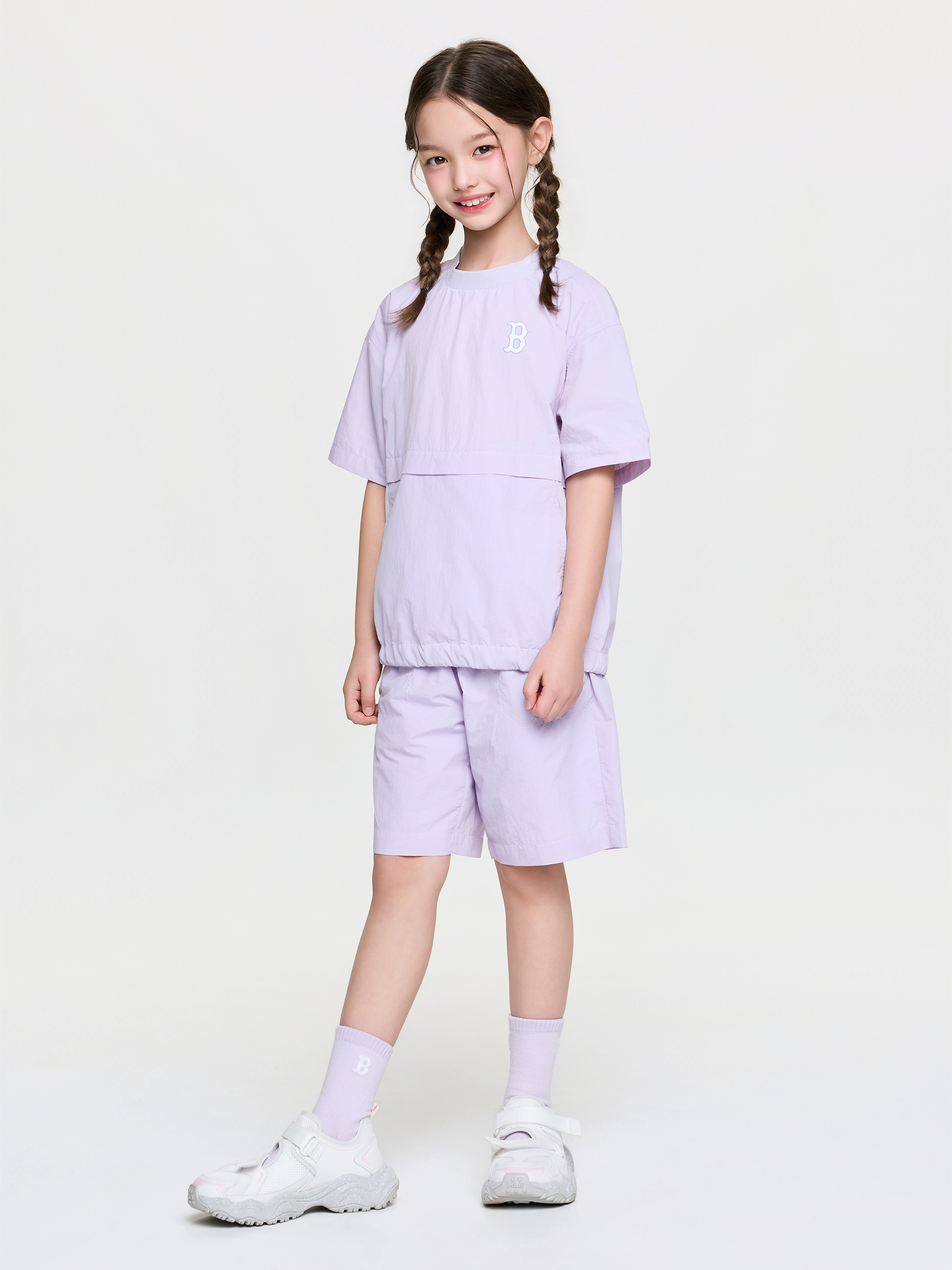OUTDOOR BASIC WOVEN T-SHIRT SET