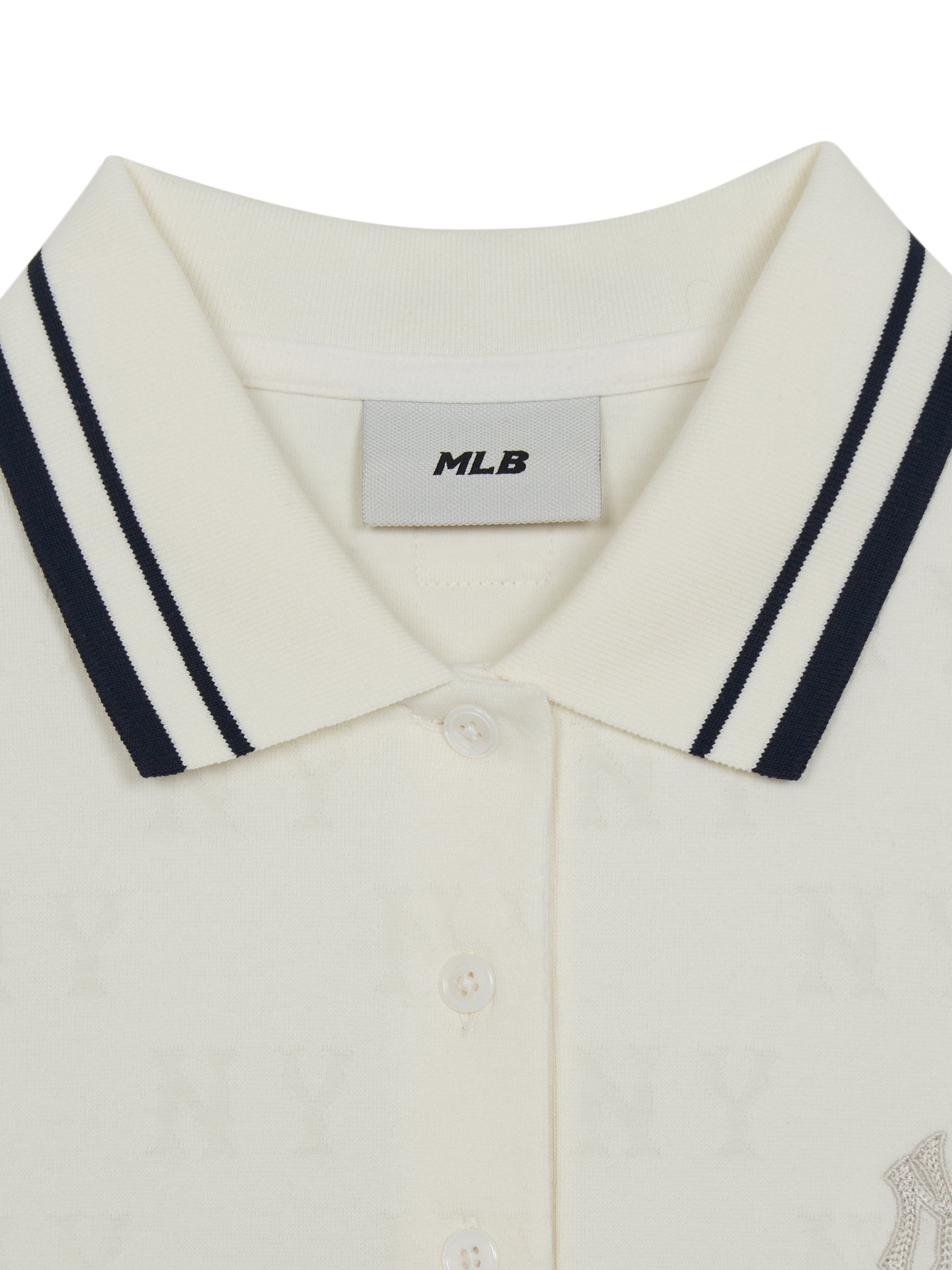 Women's Classic Monogram Tone-on-Tone Jacquard Collar Ops