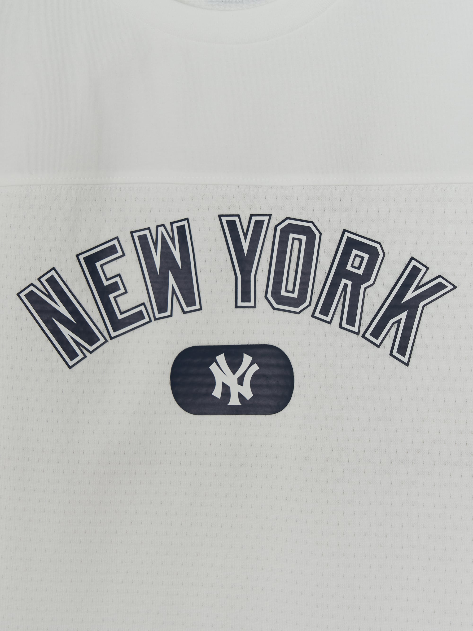 Street Basic Mesh Lettering T-shirt