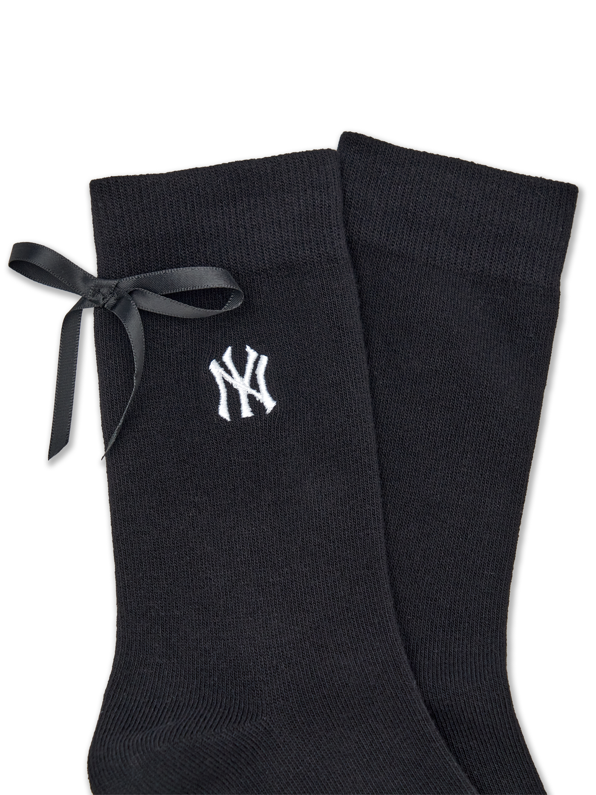 Ribbon Crew Socks