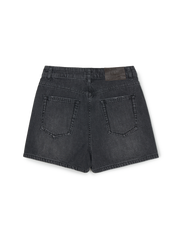 Women's Basic Small Logo Cargo Denim Wrap Skirt
