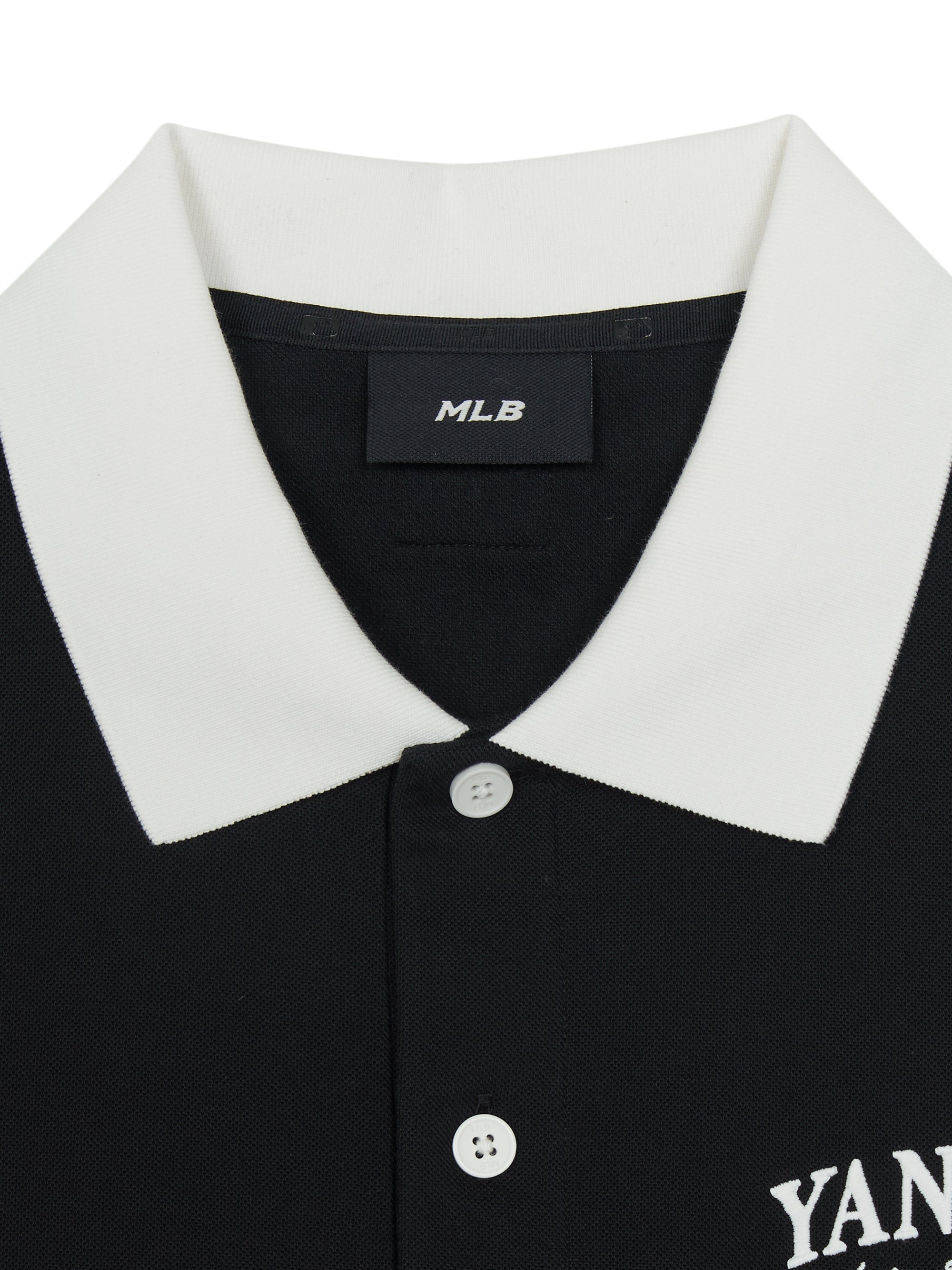 Basic Small Letter Comfortable Fit Polo T-Shirts