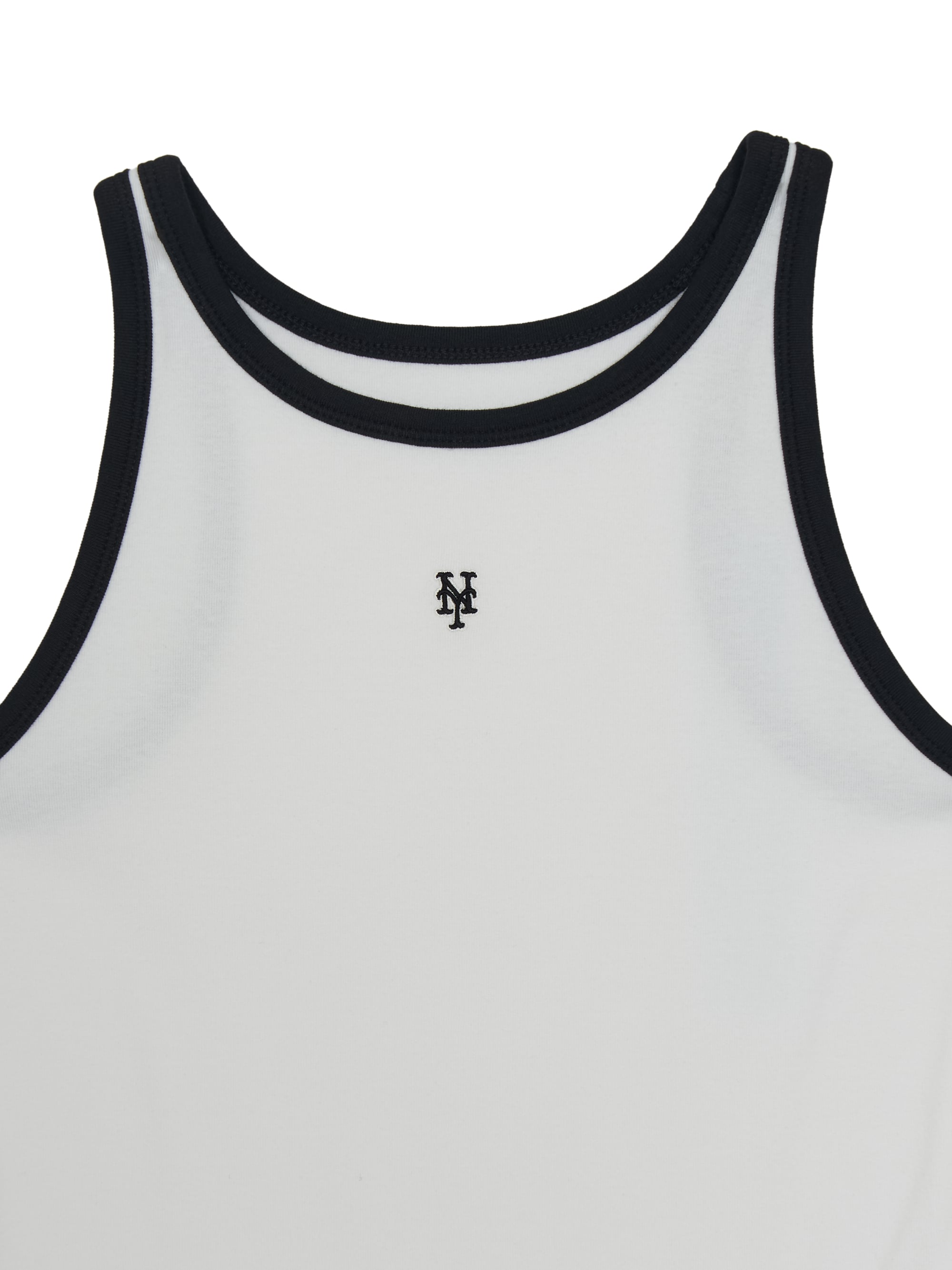 Women's Basic Ringer Ribbed Sleeveless Ops