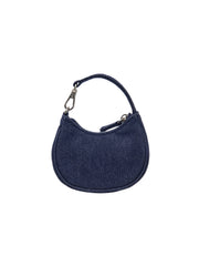 Basic Denim Mini Bag Keyring