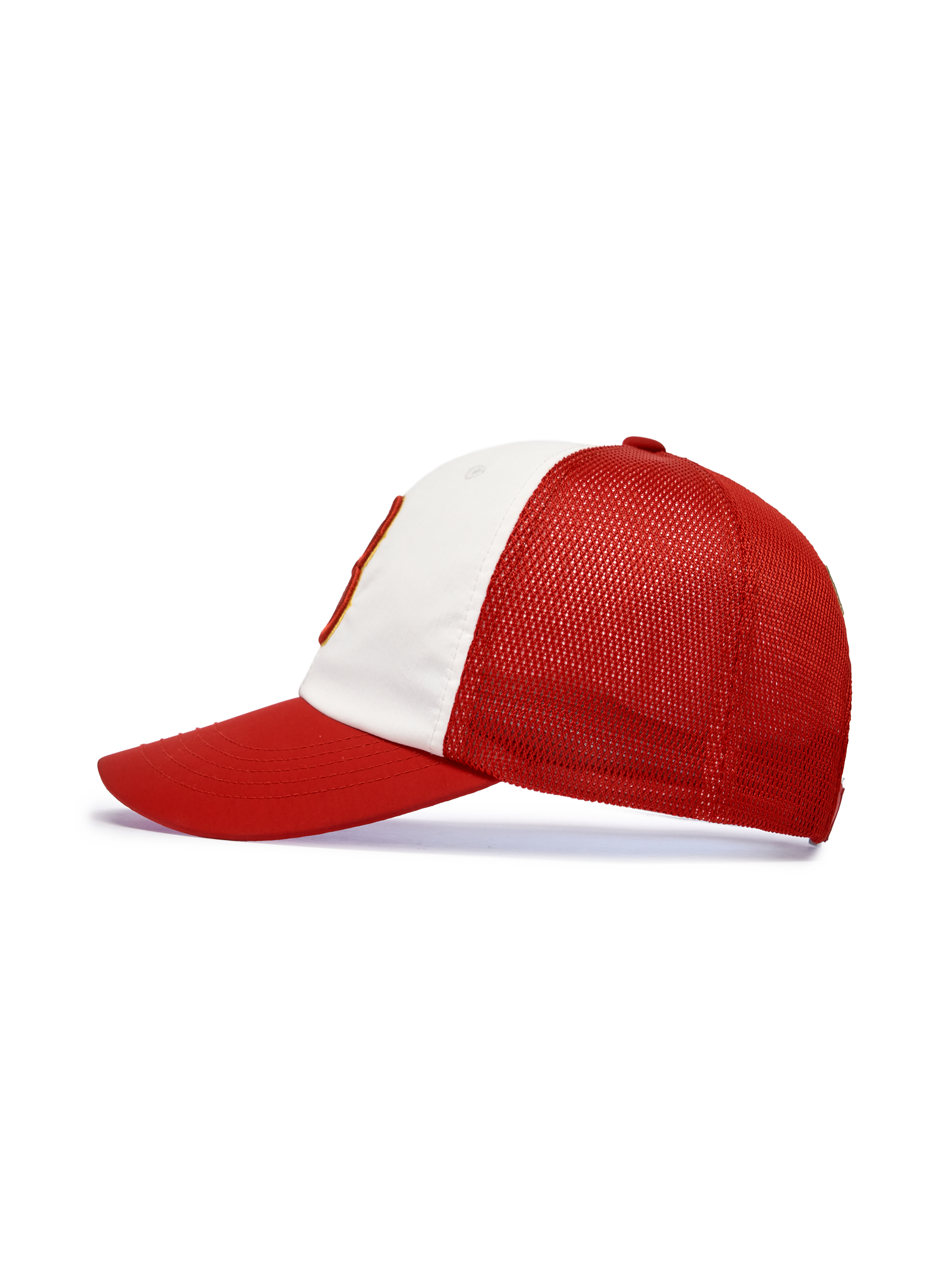 Sportive Color Block Mesh Cap