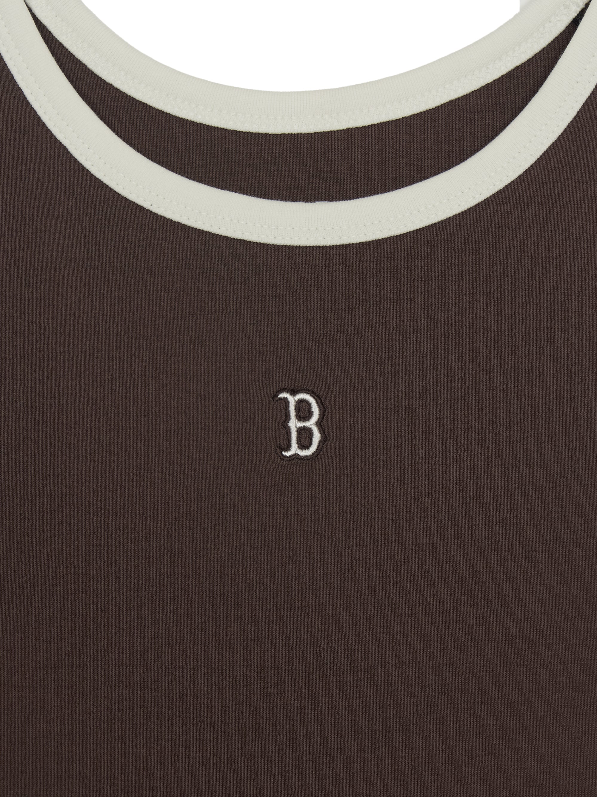 Women's Basic Ringer Ribbed Sleeveless Ops