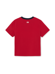 Women's Summer Fruits Lifestyle Slim Semi Crop Ringer T-Shirts
