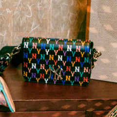 Monogram Rainbow Hoodie Bag
