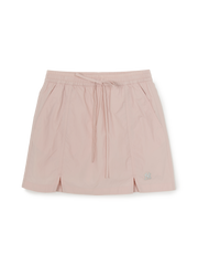 Women's Gorpcore Glossy Shirring Mini Skirt