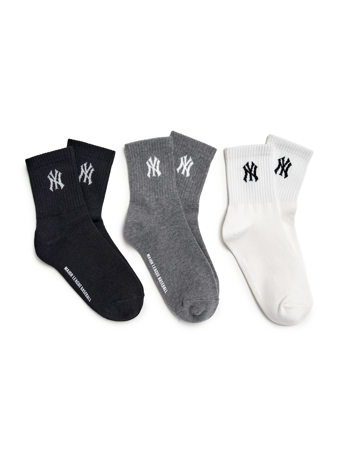 Basic Middle 3ea Socks