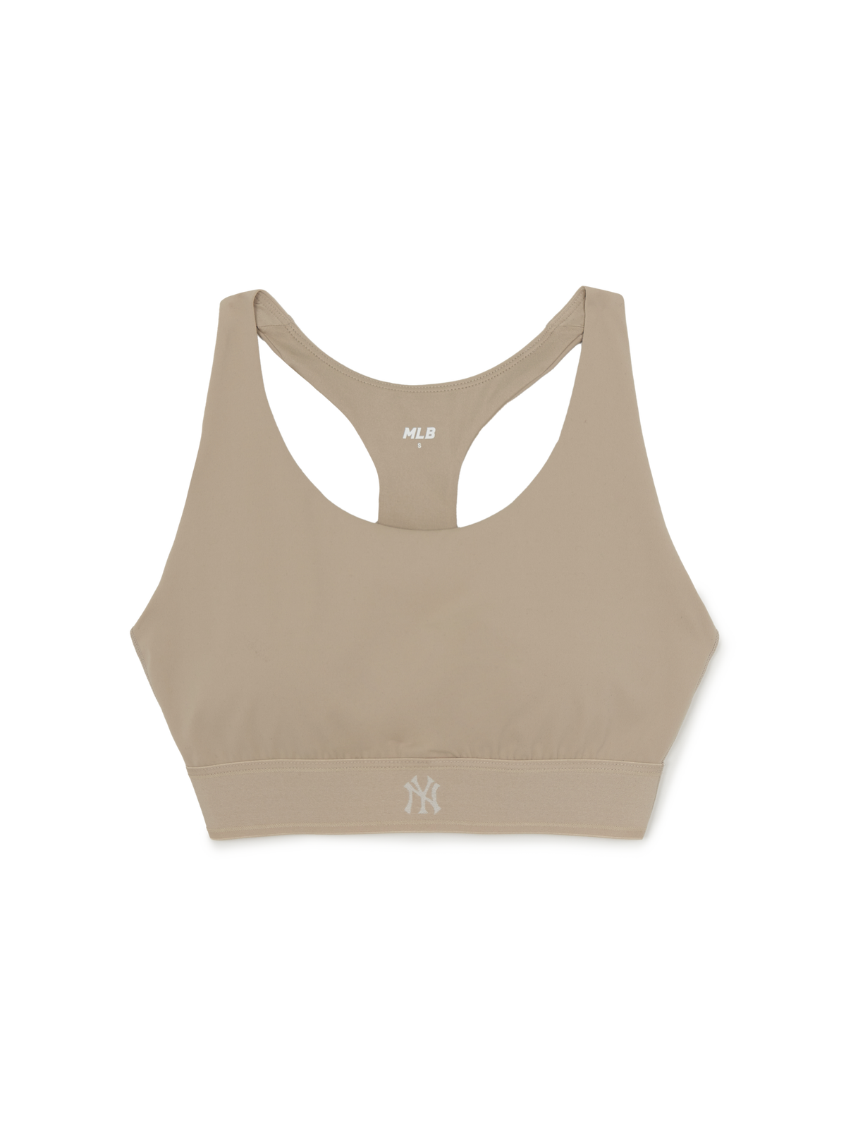 Women's Basic Band Logo Point Crop Top
