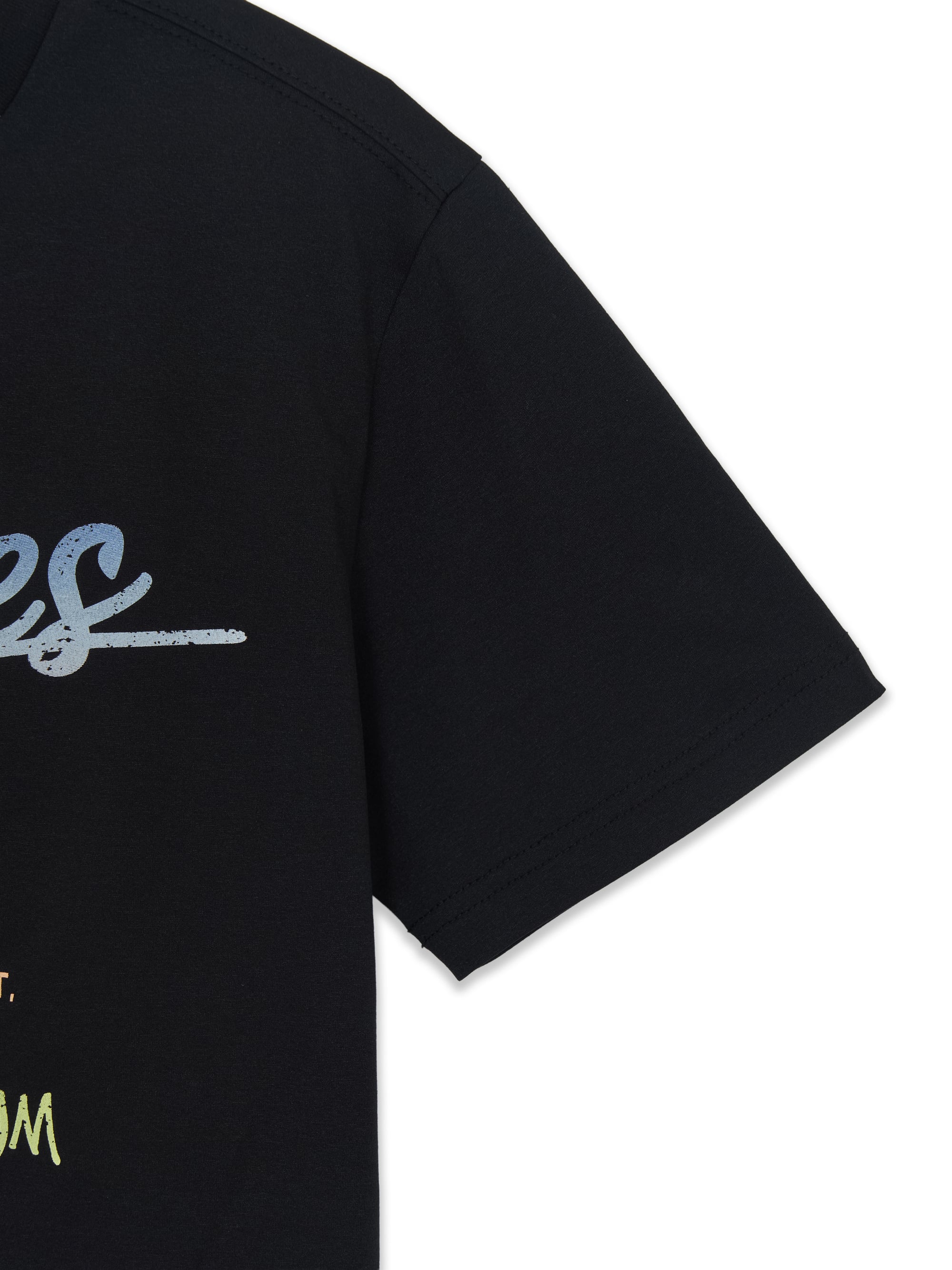 STREET GRADATION LETTERING T-SHIRT
