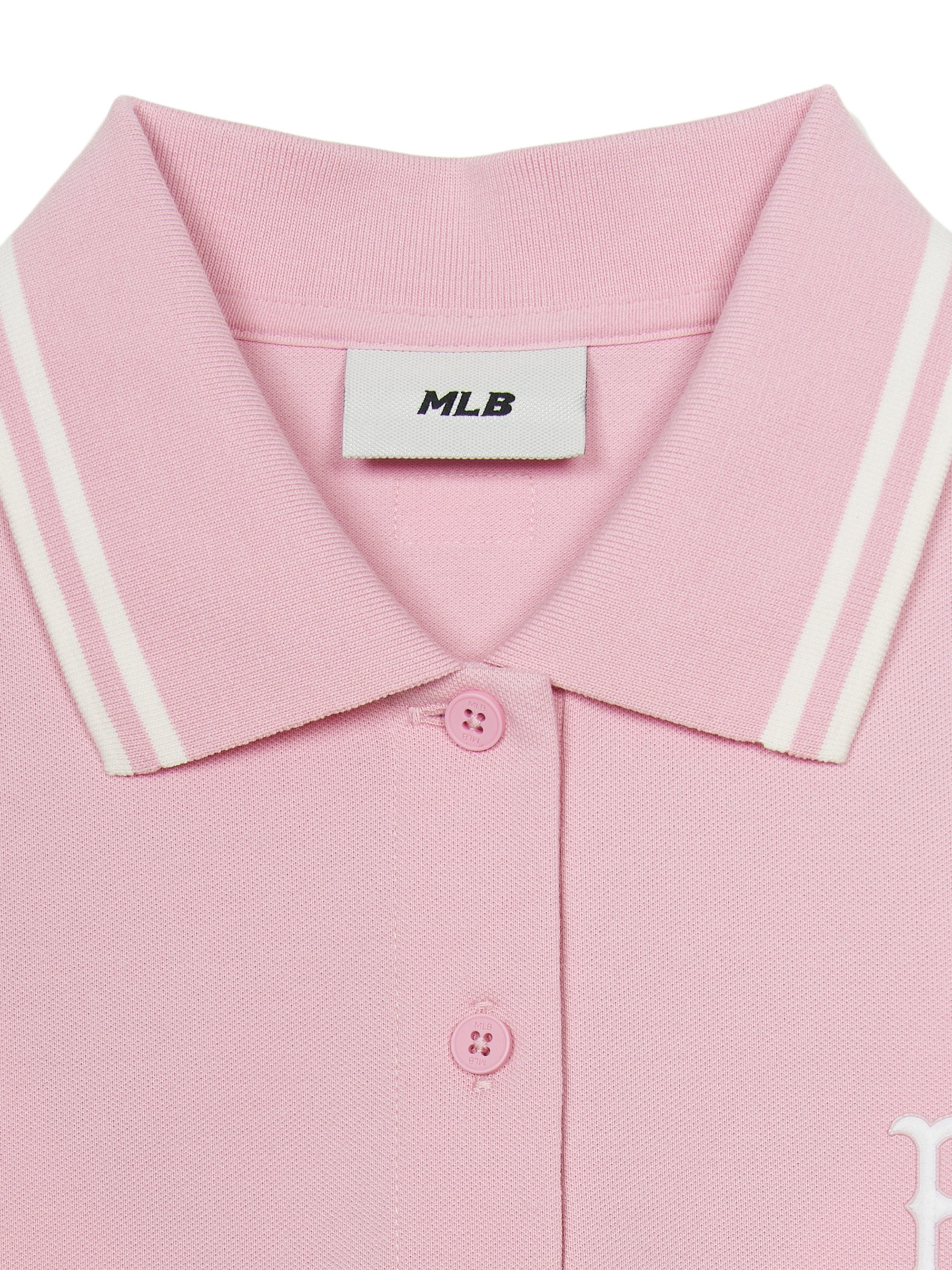 Women's Basic Crop Polo T-shirt