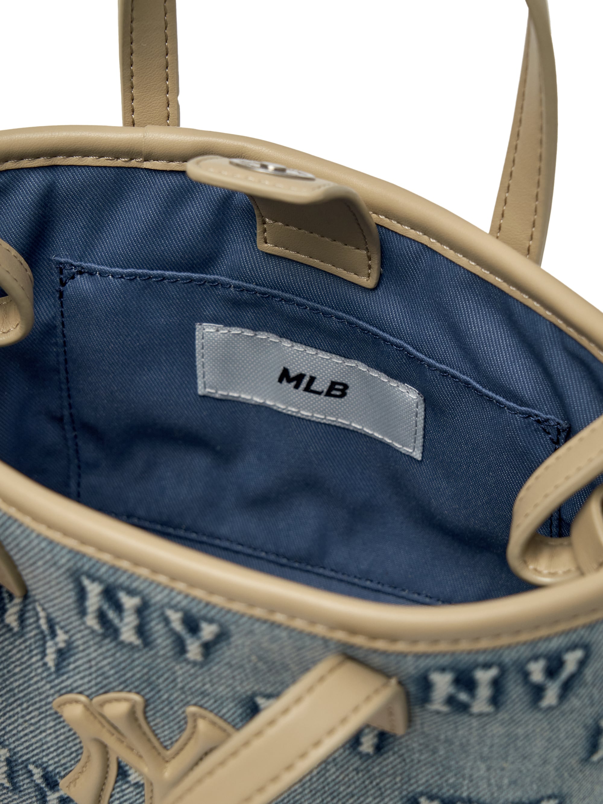 Classic Monogram Denim Embo Mini Cross Bag
