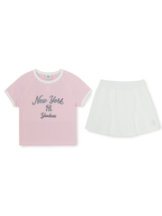 Sportive Athleisure Linger T-shirt Set (Girl's)