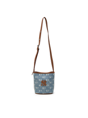 Classic Monogram Vintage Denim Mini Bucket Bag