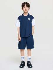 SPORTIVE VARSITY LAYERED T-SHIRT SET