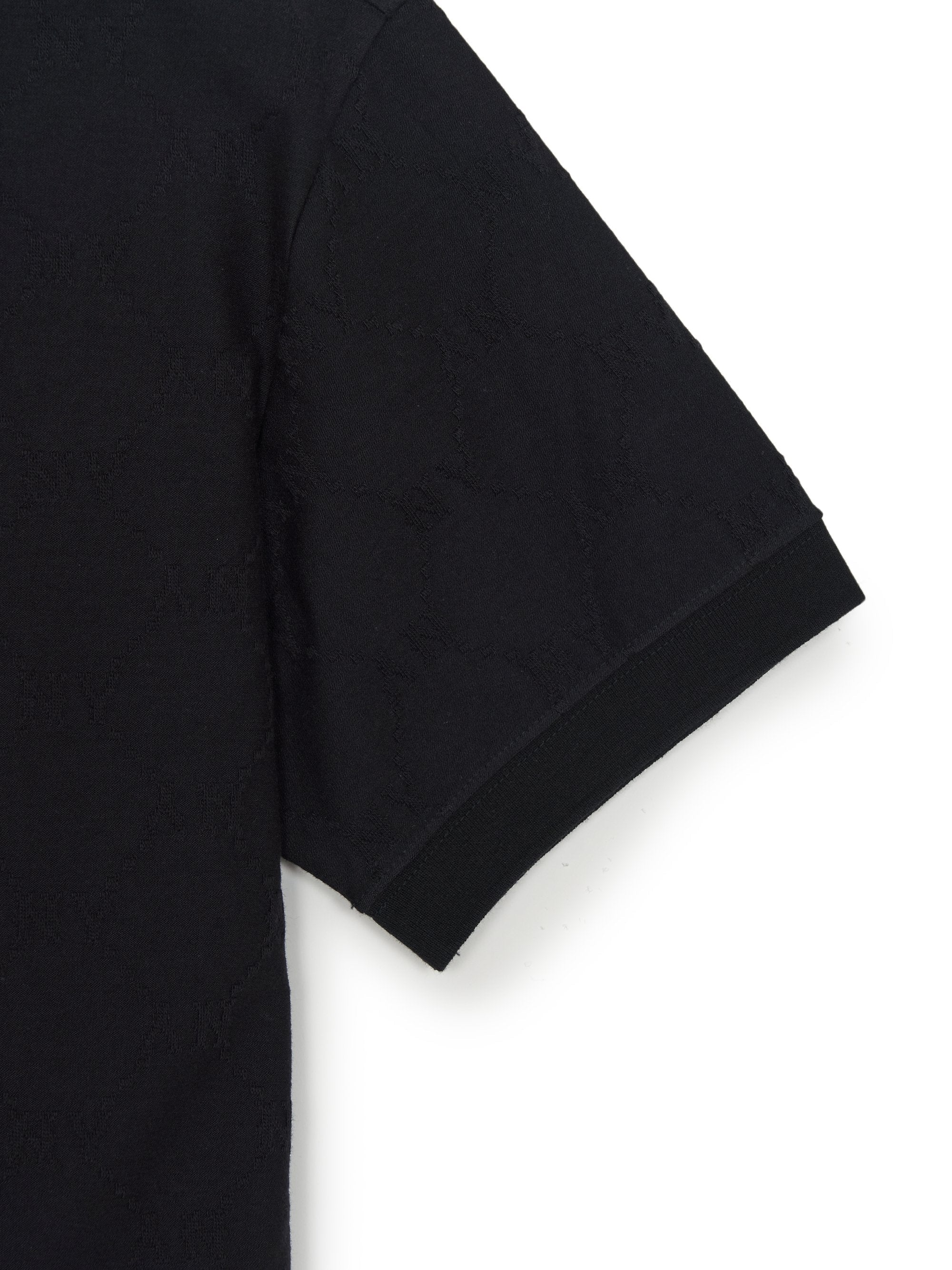 Dia Monogram Tonal Jacquard Polo T-Shirts