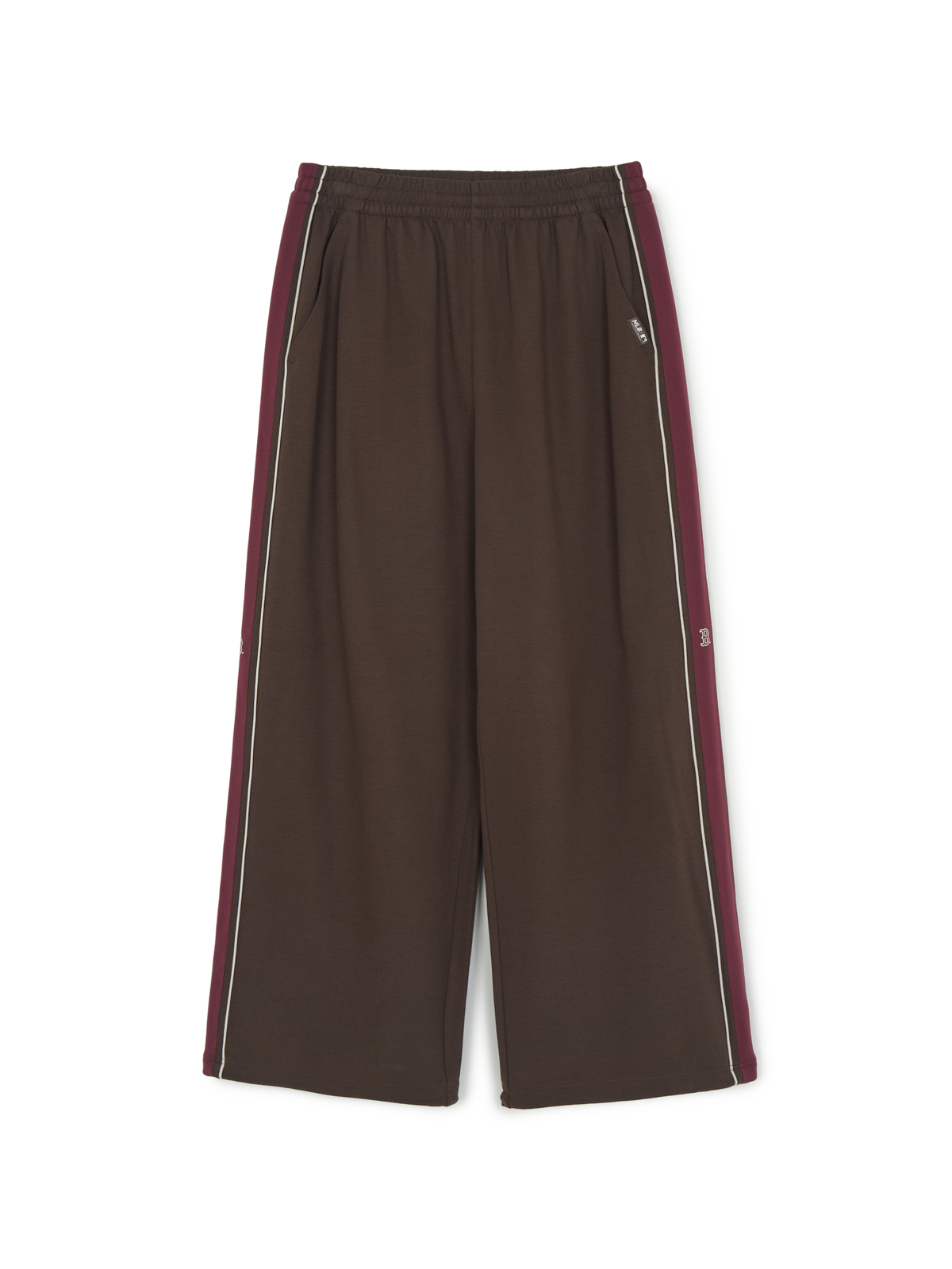 BASIC SMALL LOGO MEGA WIDE TRACK PANTS
