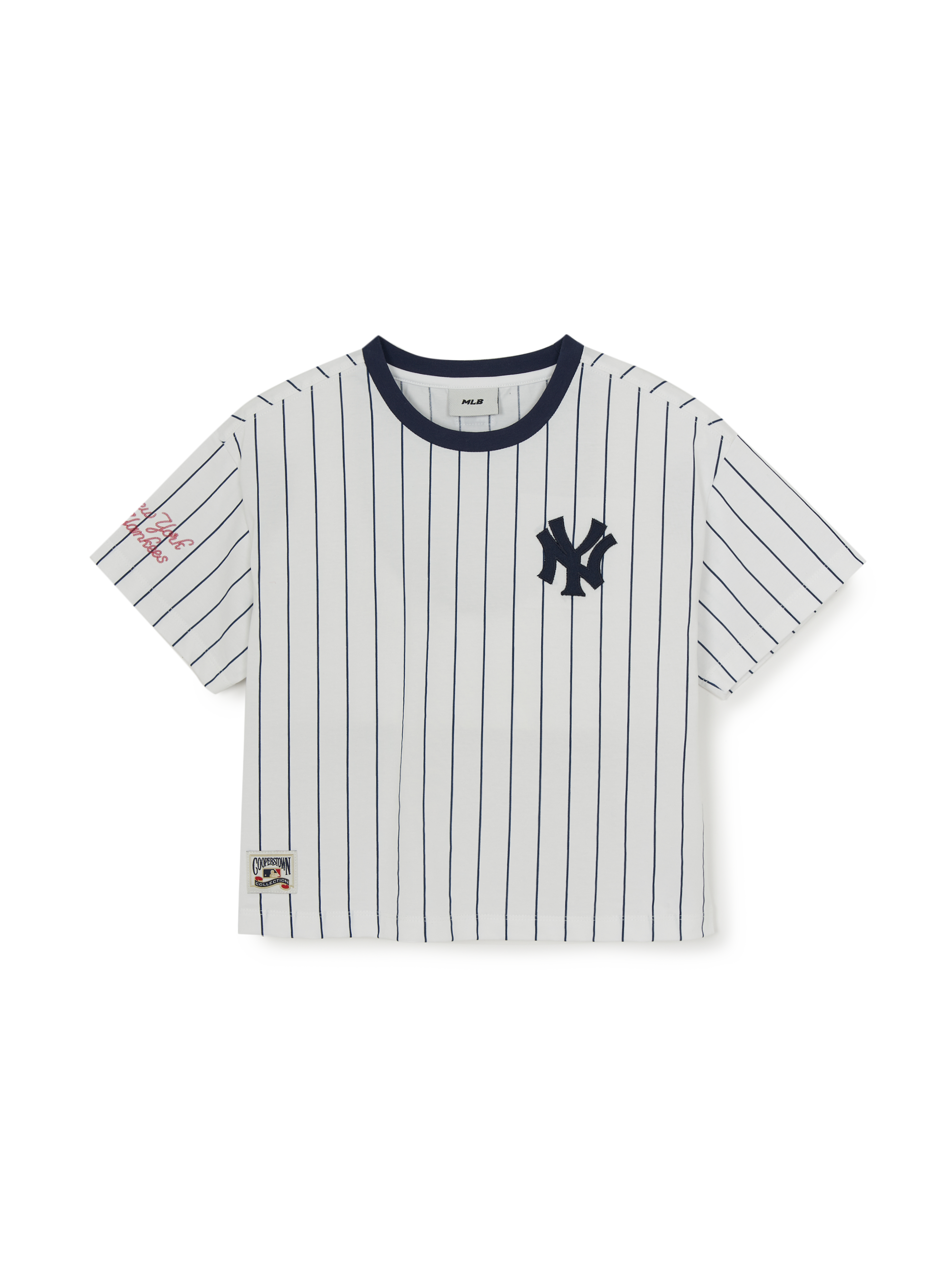 STREET BASIC STRIPED DENIM T-shirt SET(Girl's)