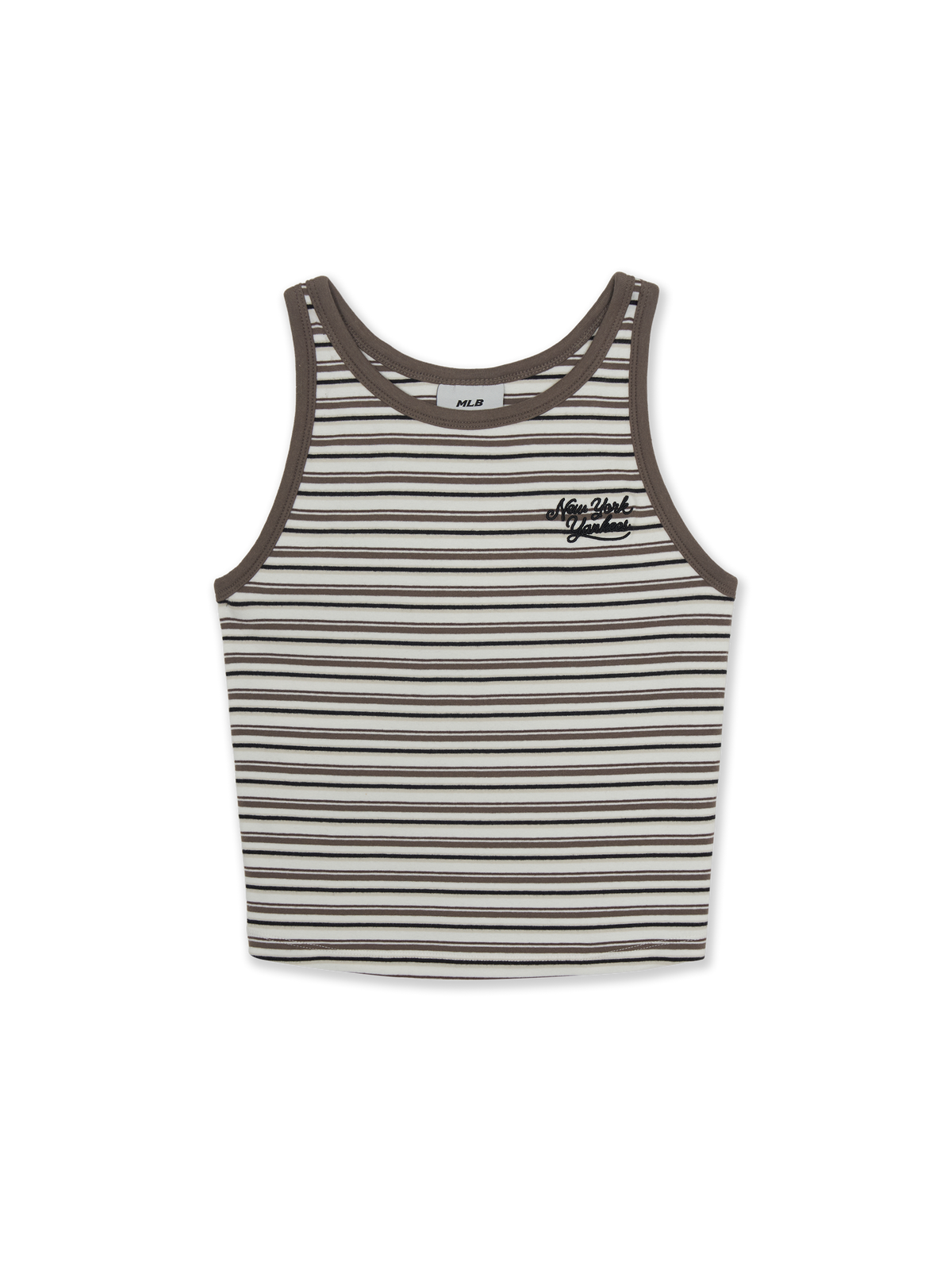 Women's Stripe Sleeveless T-shirt
