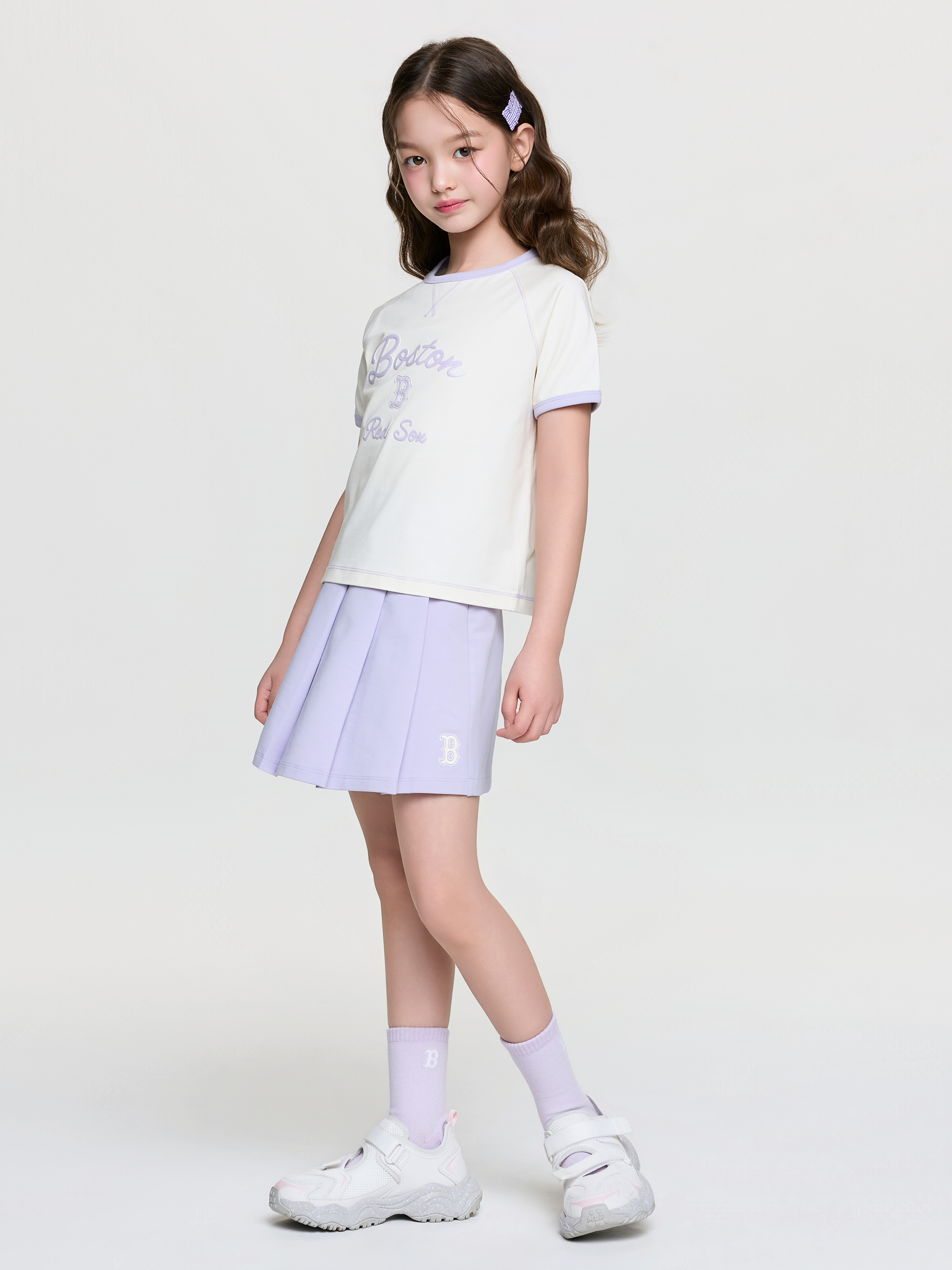 Sportive Athleisure Linger T-shirt Set (Girl's)