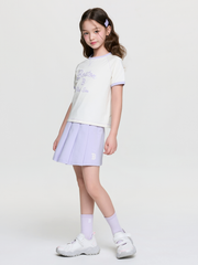 Sportive Athleisure Linger T-shirt Set (Girl's)