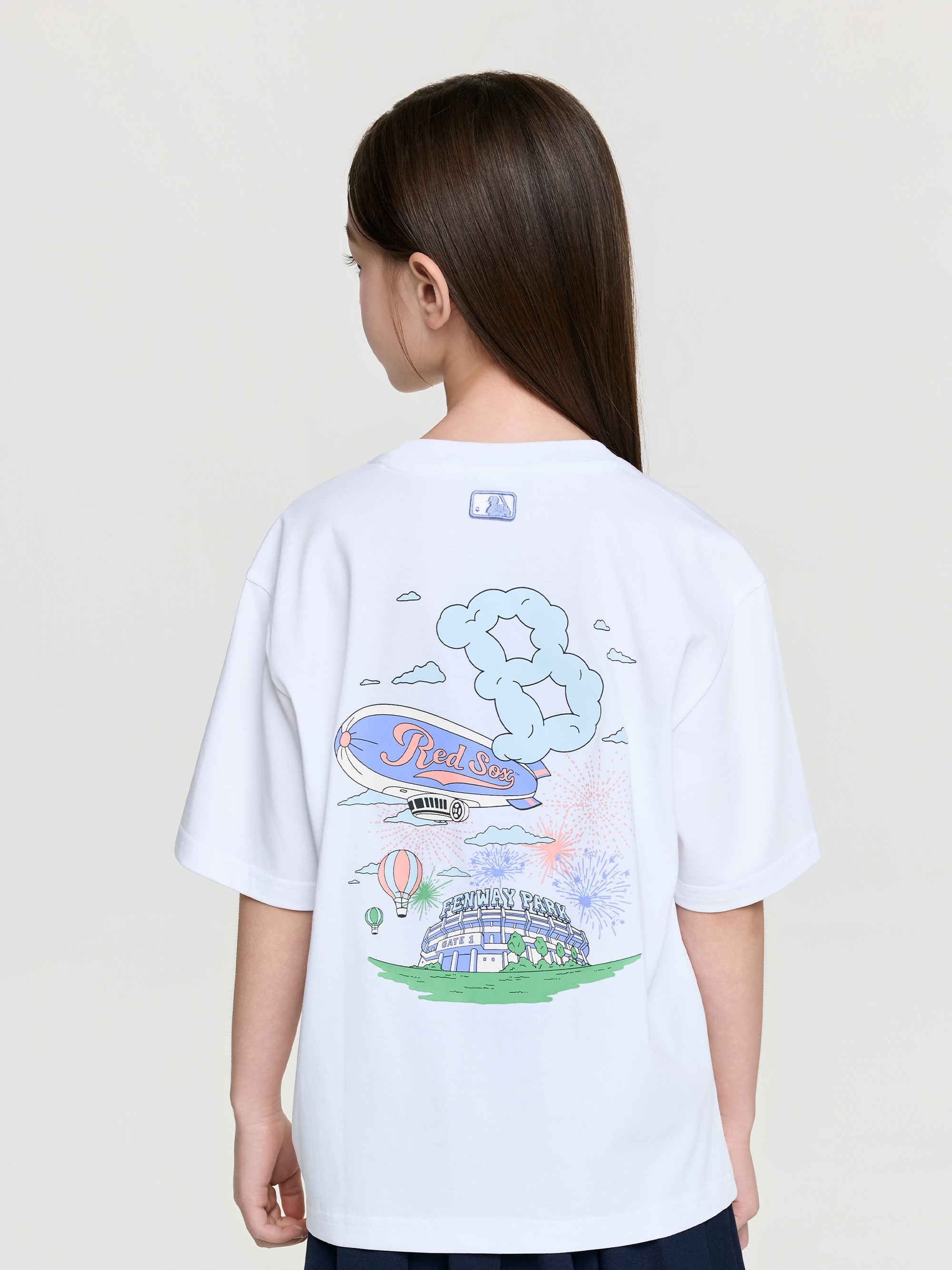 Sportive Summer Cloud Artwork T-shirt