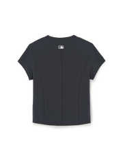 Women's Slim Crop Cap Sleeve T-shirt