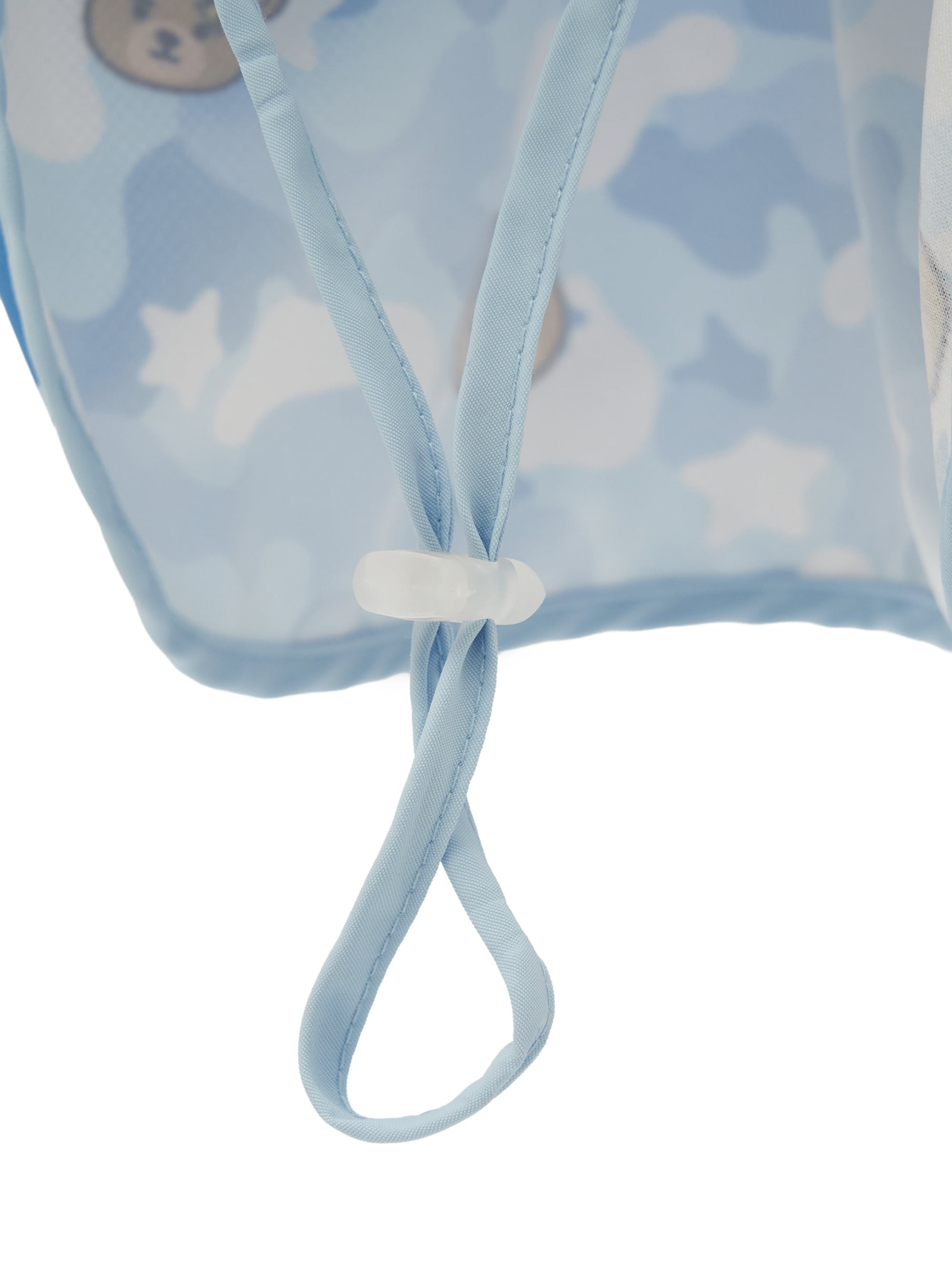 Mega Bear Friends Neck Flap Mesh Dome Hat