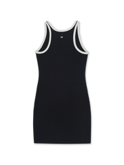 Women's Basic Ringer Ribbed Sleeveless Ops