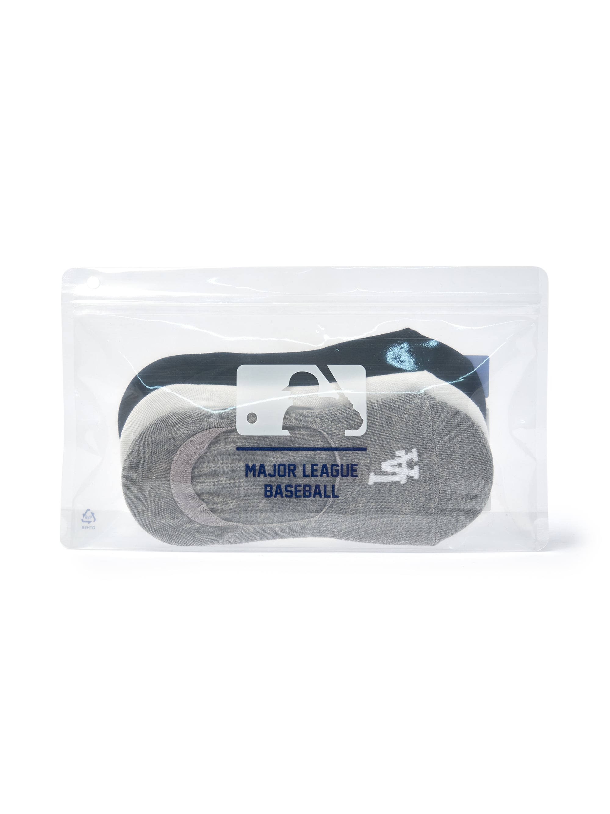 Small Logo Fake Socks 3Pairs Set