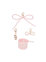 Team Logo Pearl Ribbon Shoelace Set