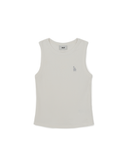 Women's Street Slim Ribbed Sleeveless T-shirt
