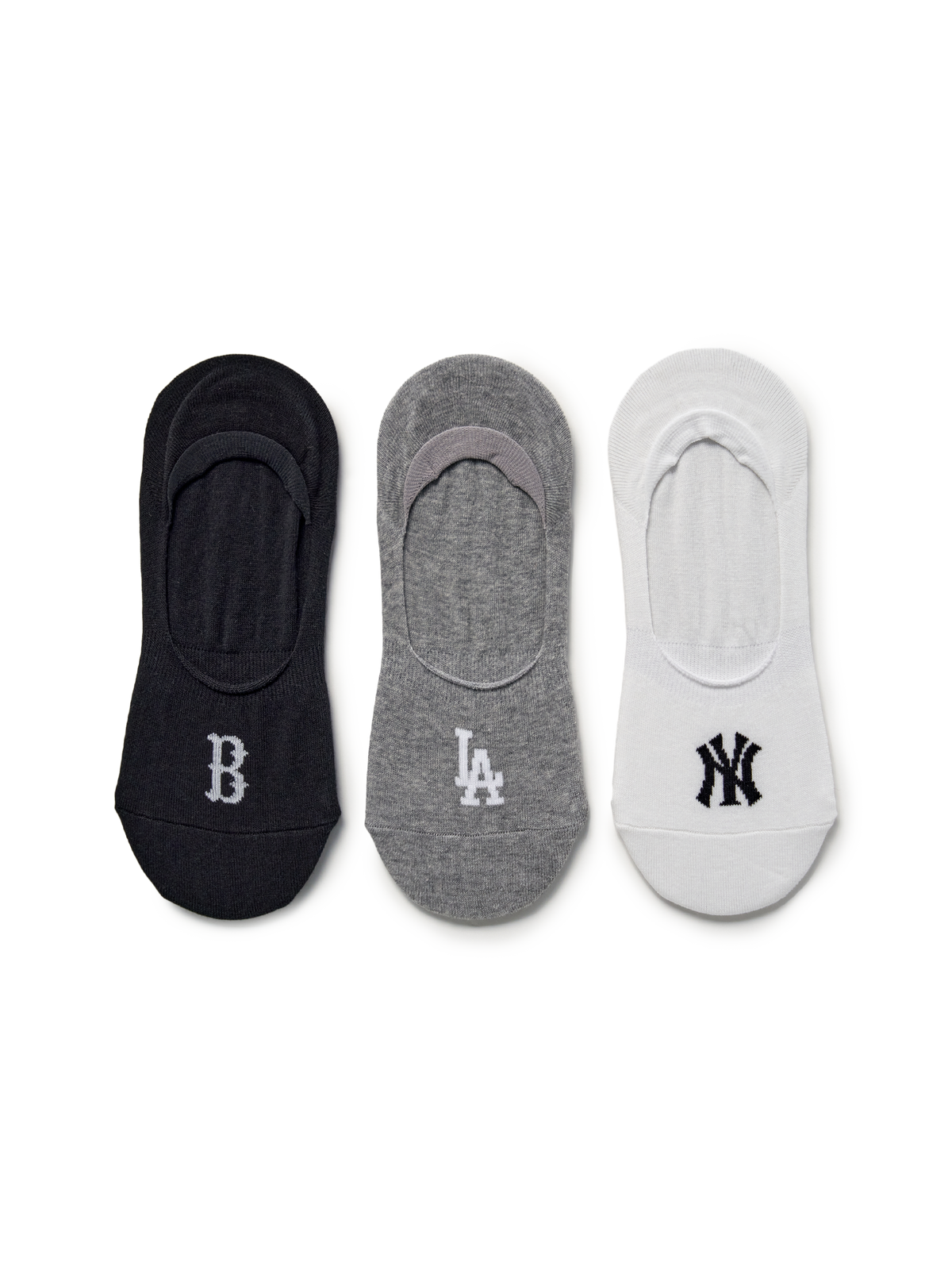 Small Logo Fake Socks 3Pairs Set