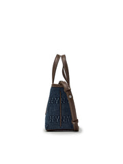 Classic Monogram Denim Embo Mini Cross Bag