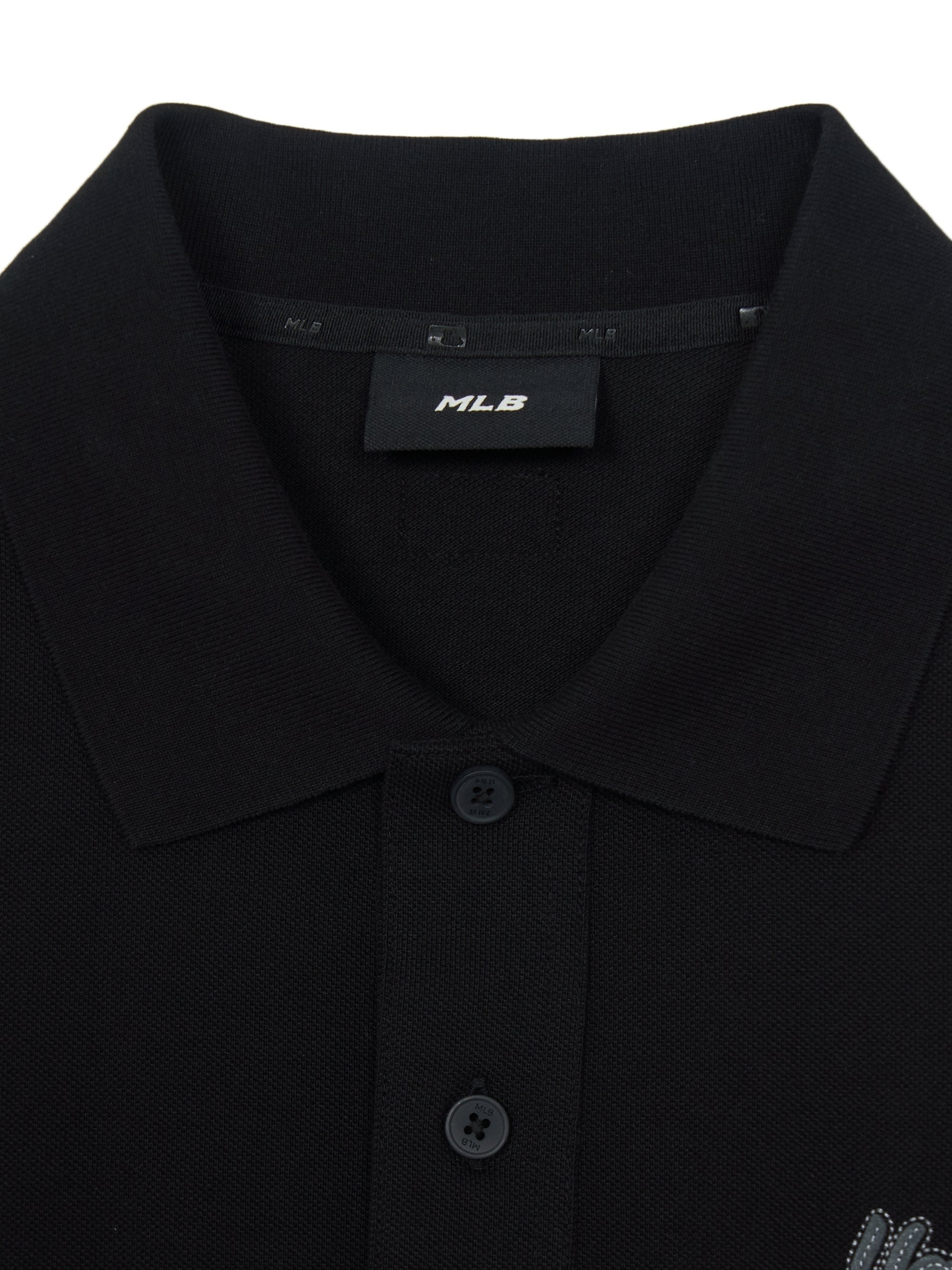 Varsity Small Cursive Over Fit Polo T-Shirts