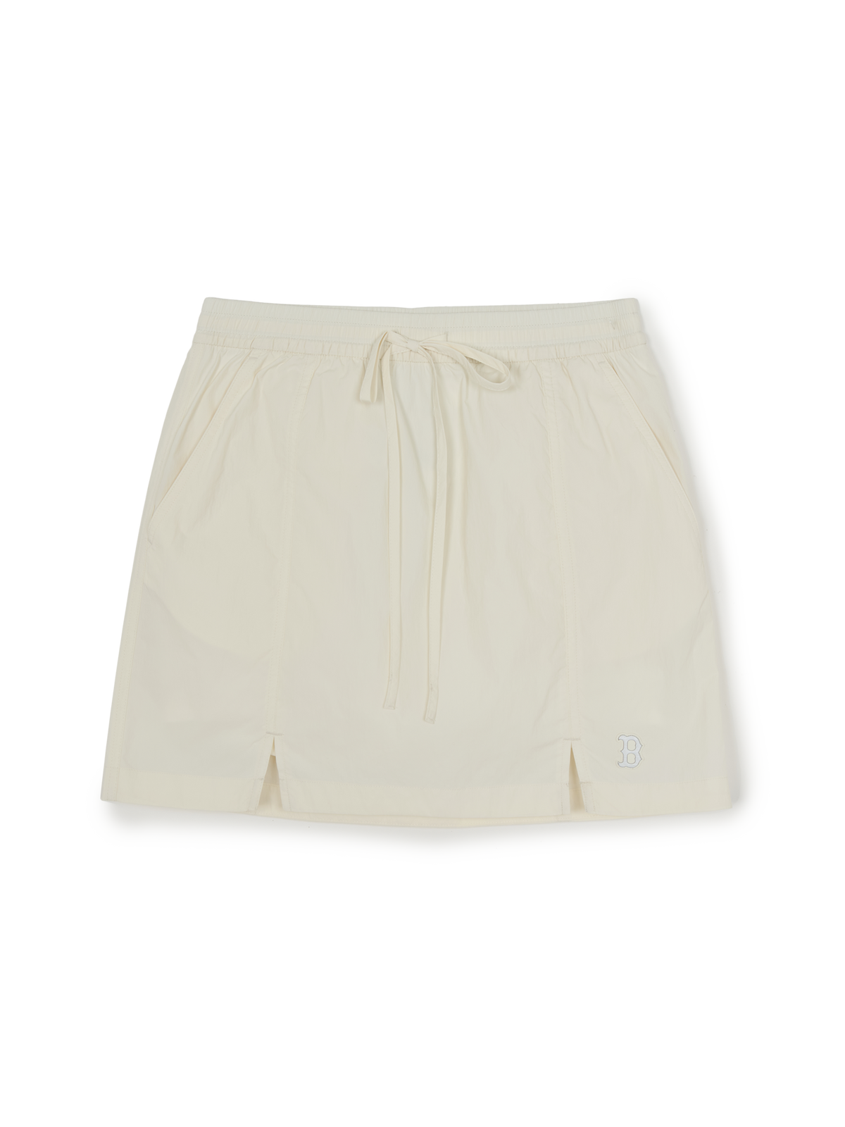 Women's Gorpcore Glossy Shirring Mini Skirt