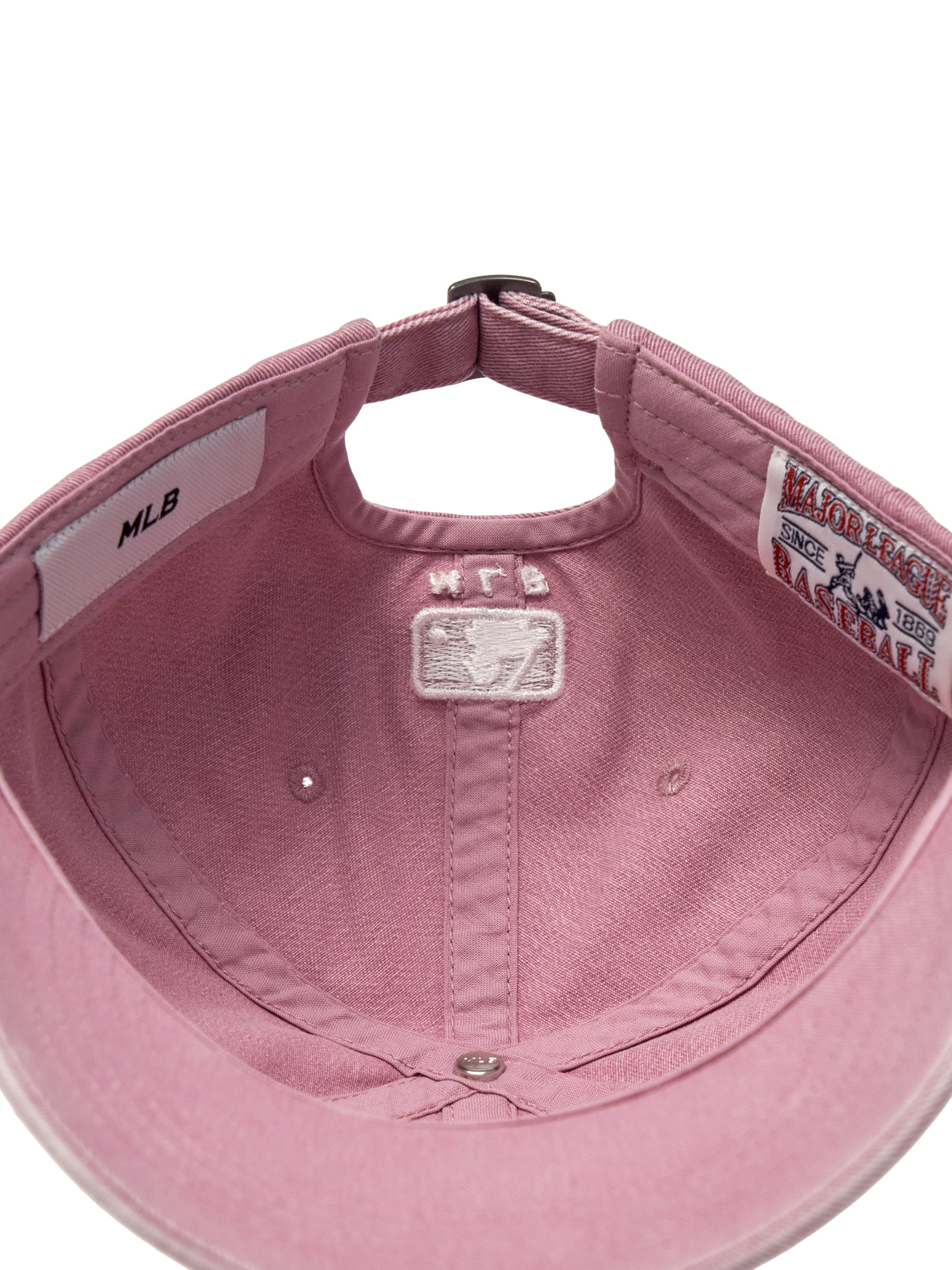 Vintage Demage Curve Logo Unstructured Ballcap