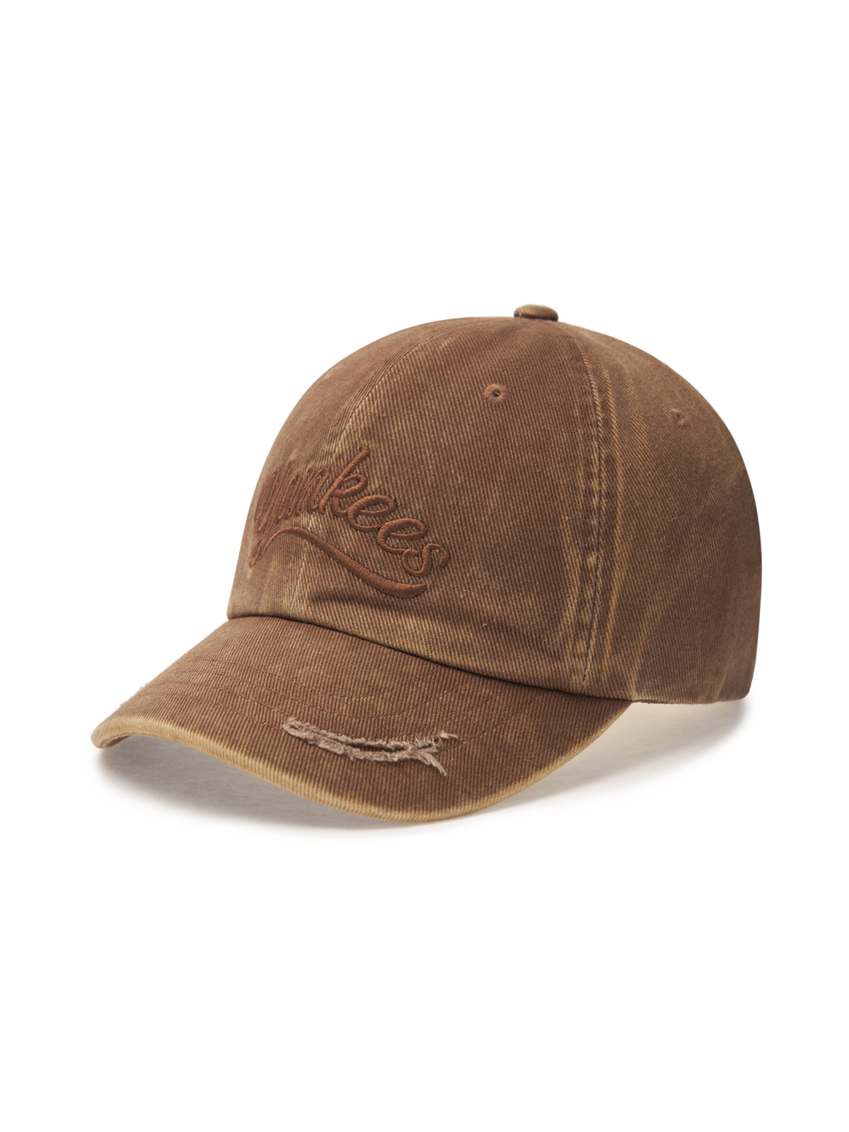 Varsity Vintage Cursive Tone-on-tone Unstructured Ball Cap