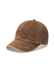Varsity Vintage Cursive Tone-on-tone Unstructured Ball Cap