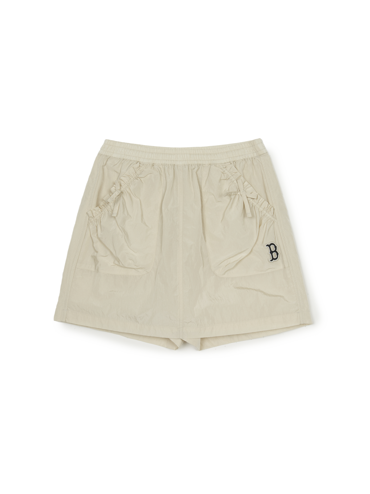 Outdoor Glossy Nylon Cargo Skirt