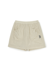 Outdoor Glossy Nylon Cargo Skirt