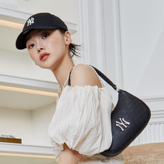 Monogram Embo Shoulder Bag