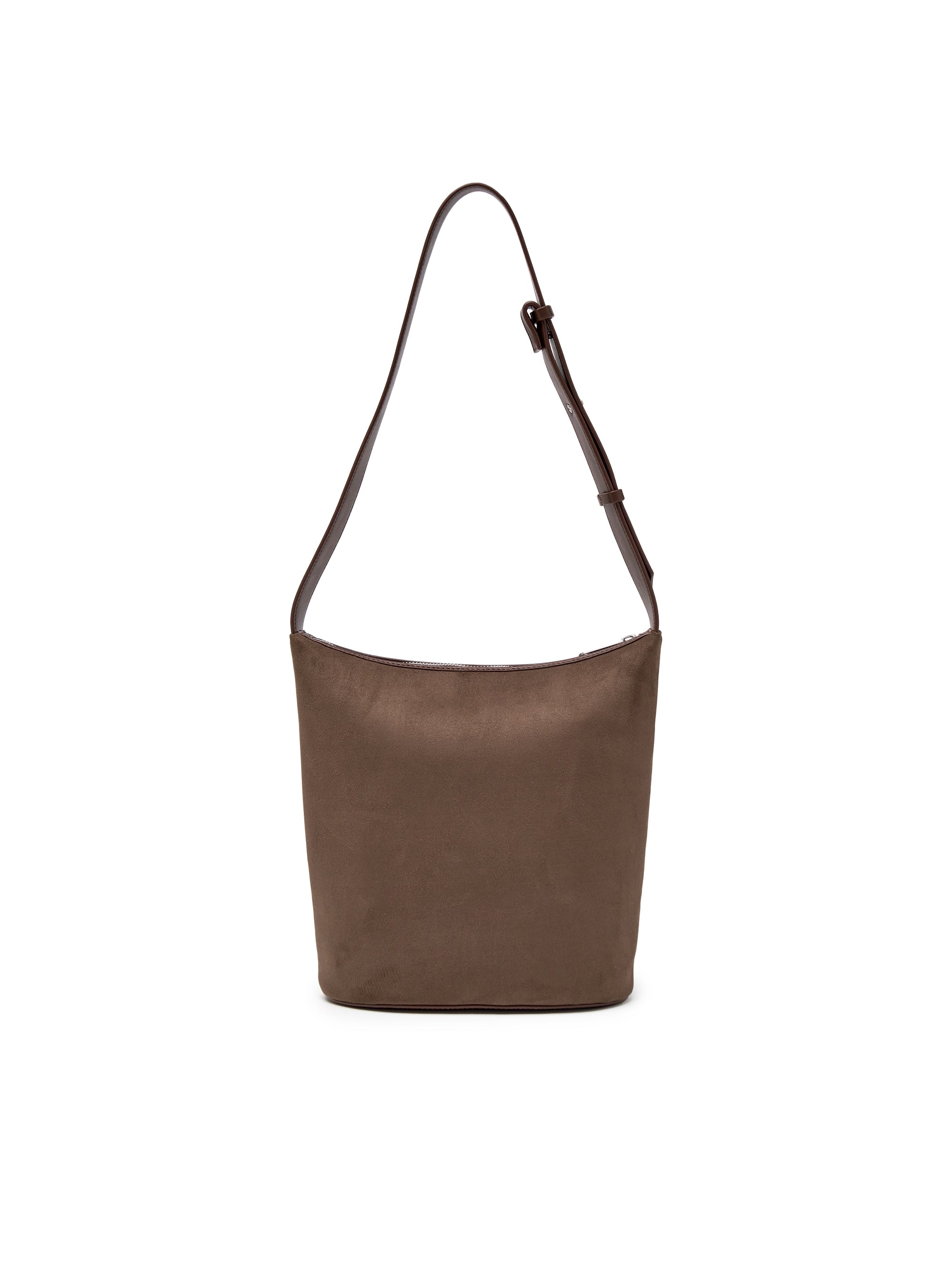 Basic Suede Bucket Bag